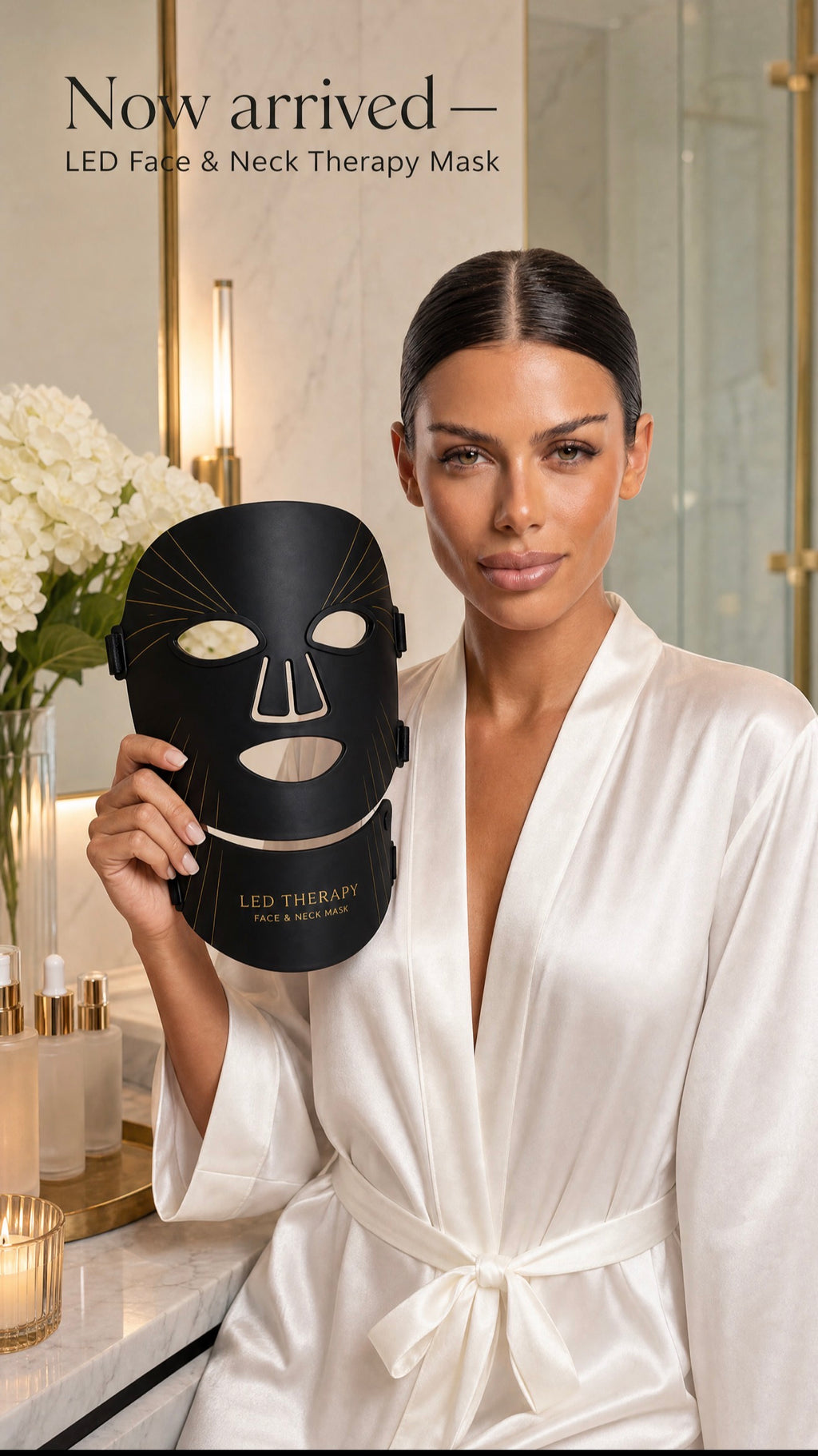Veluna LED Light Therapy Mask — Face & Neck