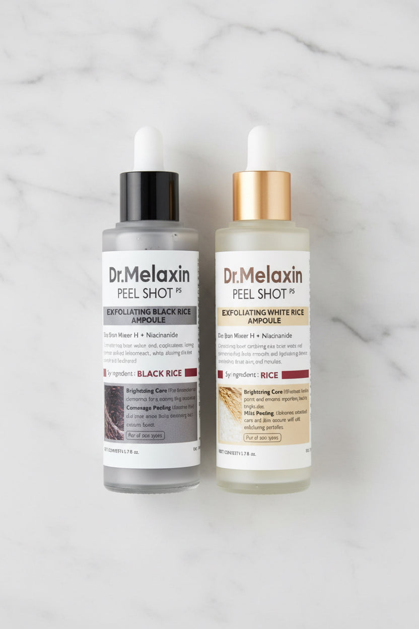 Dr. Melaxin Peel Shot Exfoliating Black Rice Ampoule 80ml