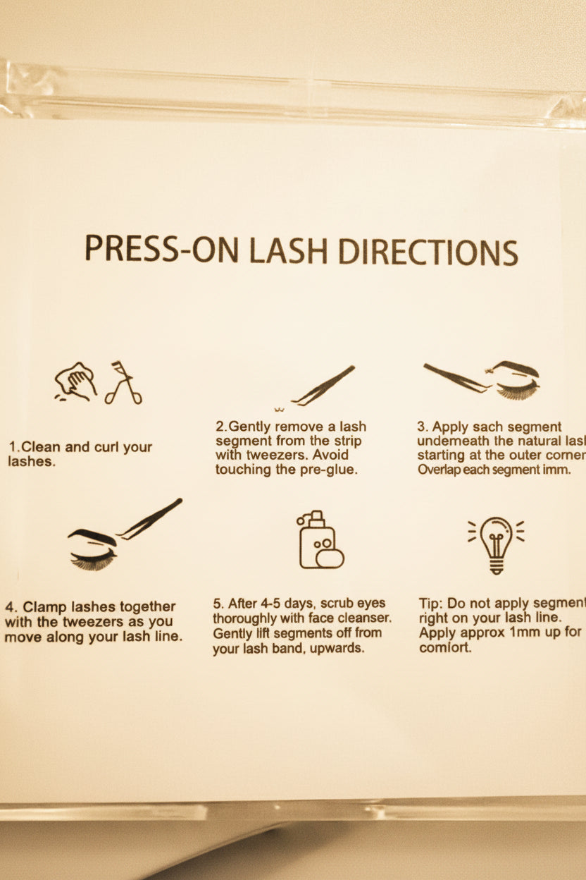 Veluna Self Adhesive Press on Eyelash Kit