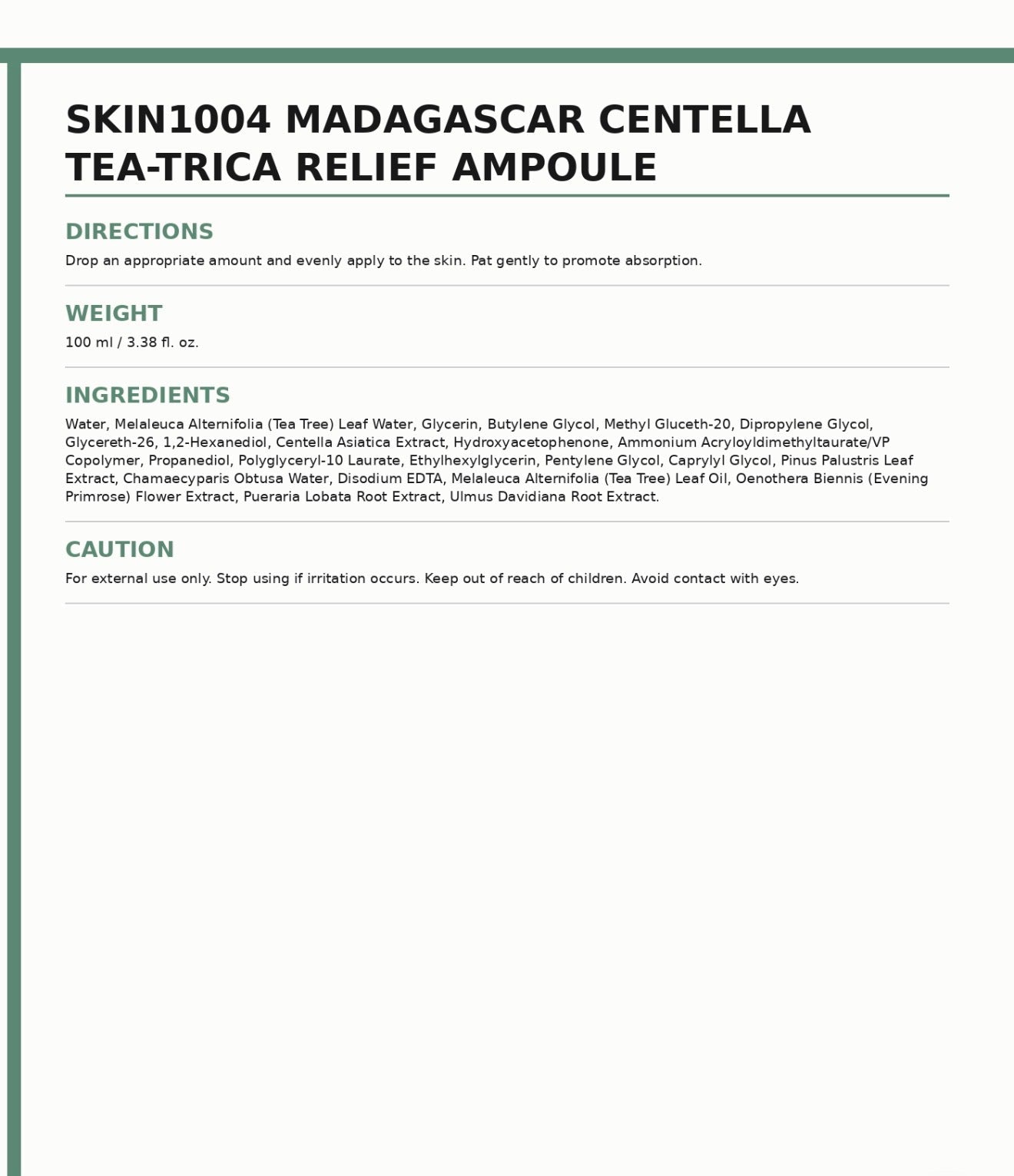 SKIN1004 Complete Skincare Set
