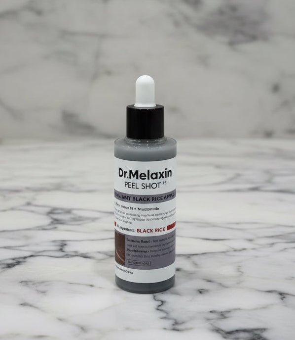 Dr Melaxin Peel Shot Exfoliating Black Rice Ampoule 80ml