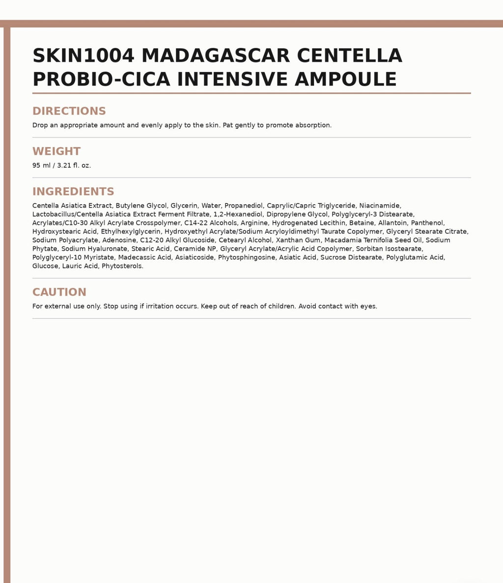 SKIN1004 Complete Skincare Set