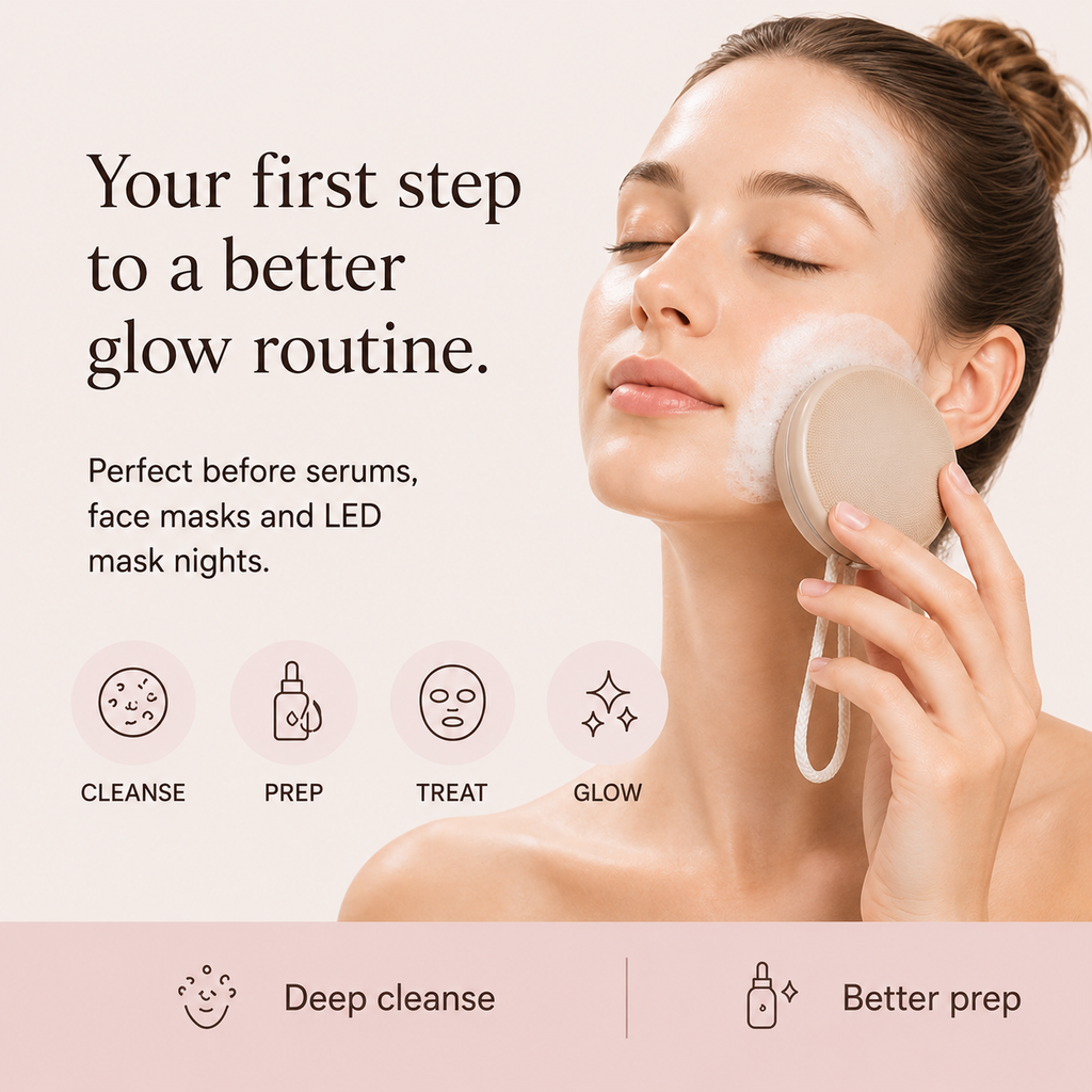 Veluna HeatSonic Cleansing Brush