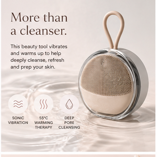 Veluna HeatSonic Cleansing Brush