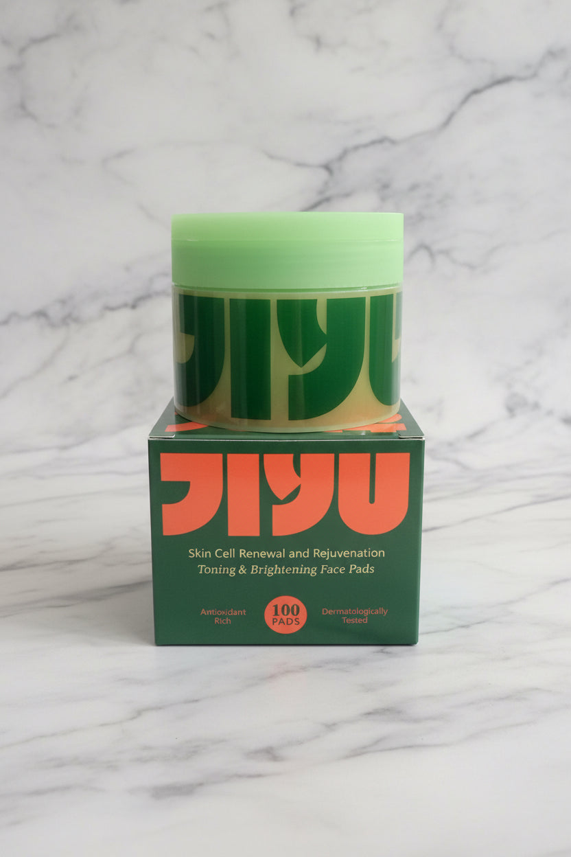 JiYu Skin Renewal Toning Brightening Face Pads 100 Count