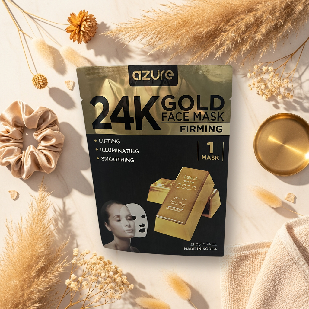 Azure 24K Gold Face Mask